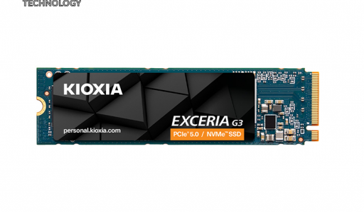 KIOXIA EXCERIA G3 1TB NVMe™ SSD M.2 Gen.5 Solid State Drive R10